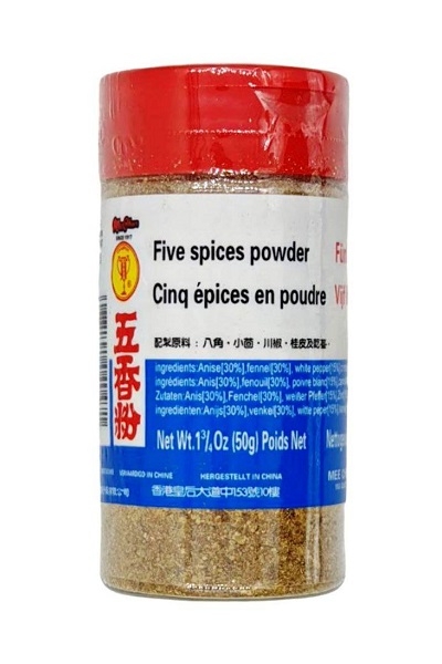 Miscela alle cinque spezie in polvere - Mee Chun 50g.  Miscela alle cinque spezie in polvere - Mee Chun 50g.